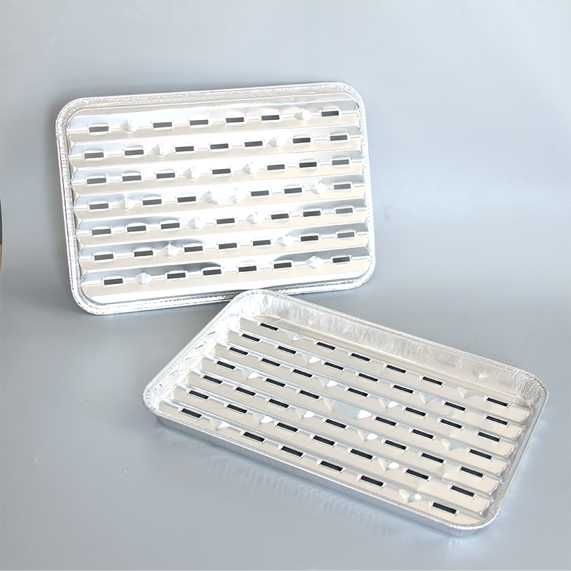 Aflang grillbakke IK340