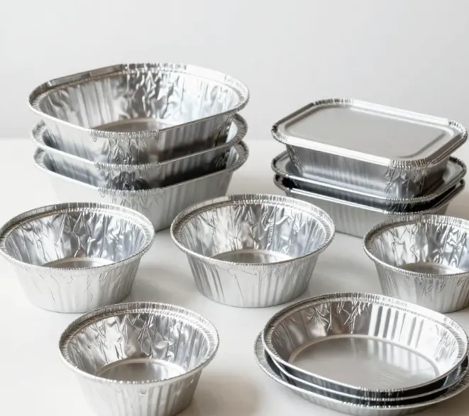 Kan du fryse mad i aluminiumsfoliebeholdere?